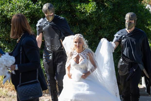 Dubrovnik: Vjenčanje nizozemskog MMA borca Alistair Overeema i njegove zaručnice Sophie na Lovrjencu