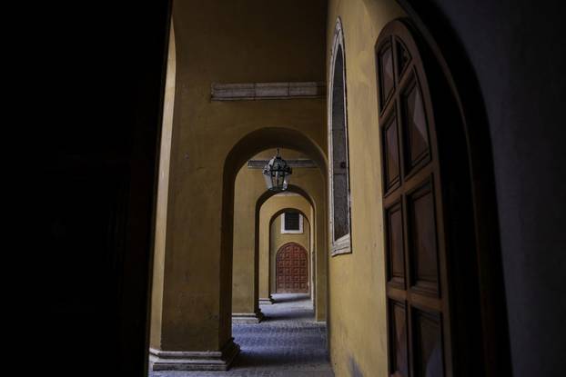 A tour of some locations within the Vatican museum ahead of the conclave