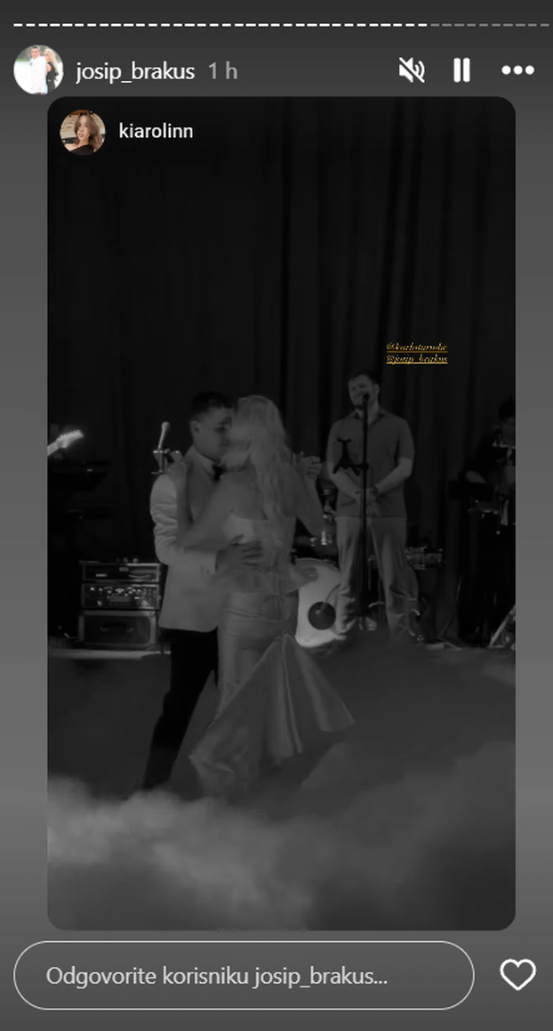 Kakav spektakl! Zvijezda serije 'San snova' i supruga 'zapalili' binu, a Hajduk bio šlag na torti