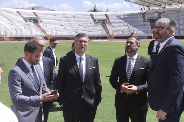 Split: Andrej Plenković obišao je Poljud