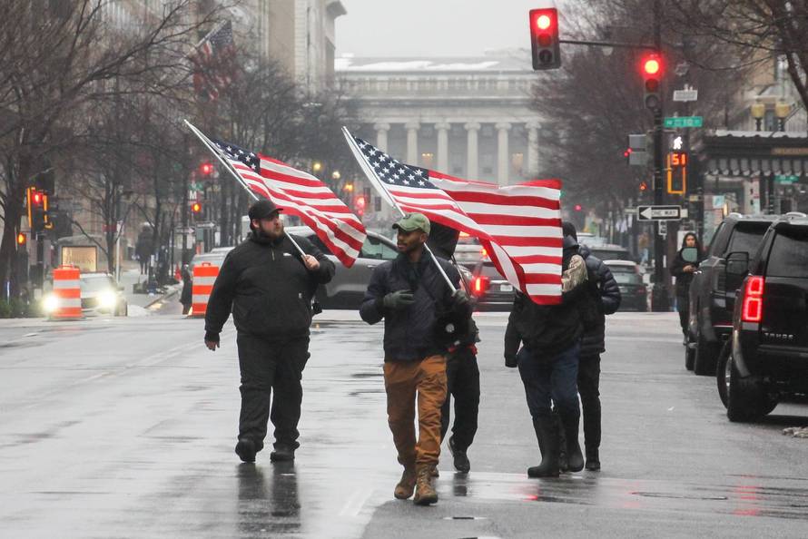 SAD: Washington na dan inauguracije Donalda Trumpa