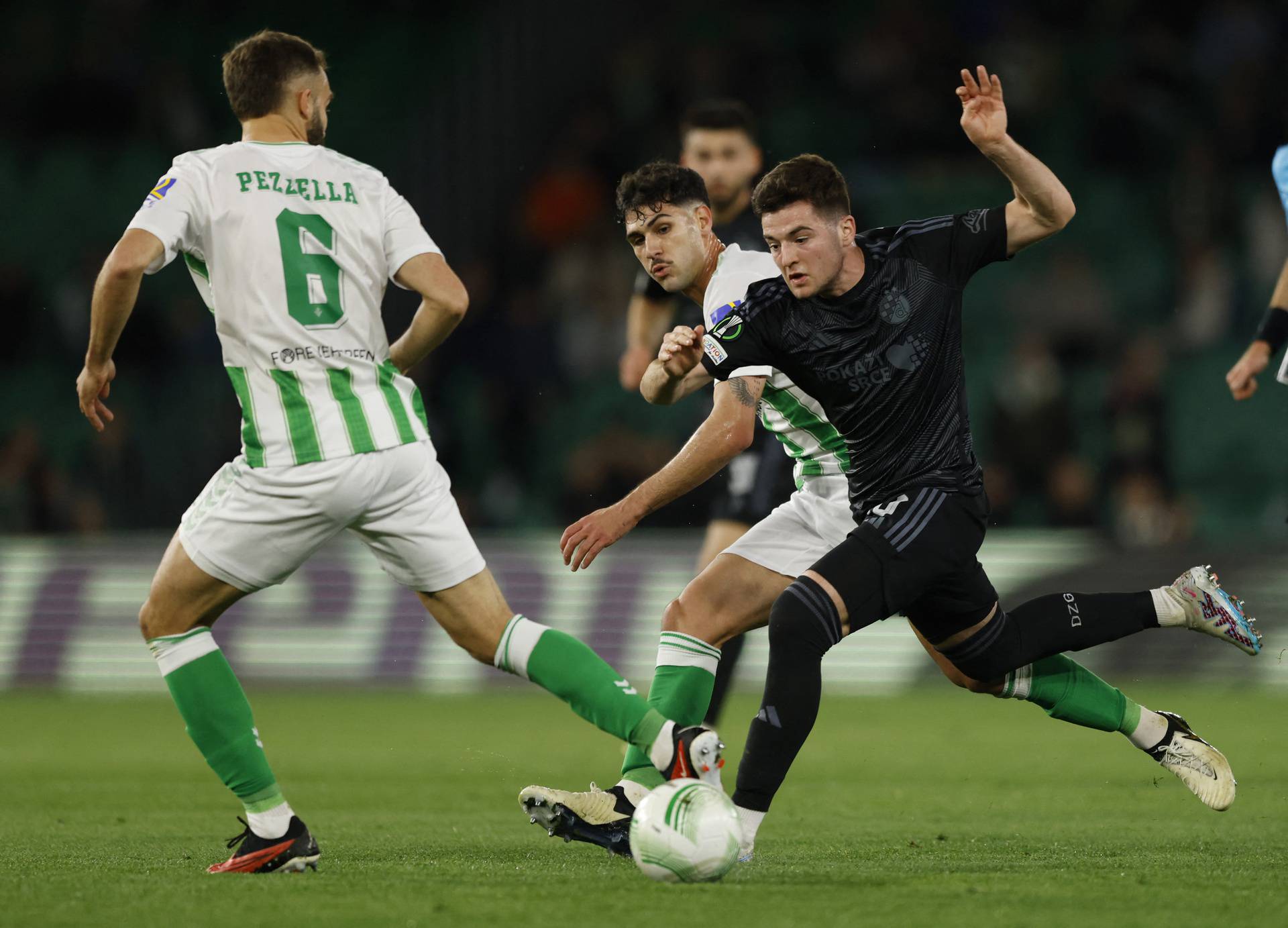 Europa Conference League - Play-Off - First Leg - Real Betis v Dinamo Zagreb