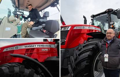 Sjeli smo u najskuplji traktor na sajmu u Gudovcu: Vrijedi više od 300 tisuća eura, nema kupca
