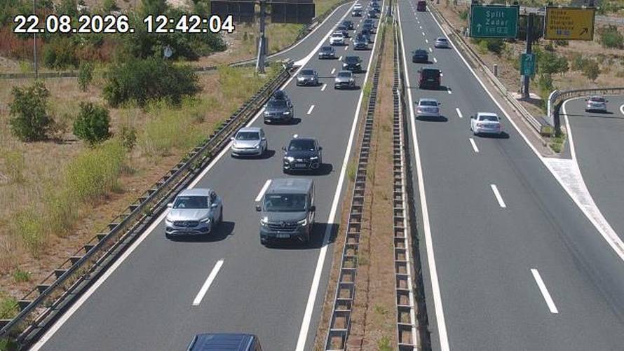 FOTO Promet na A1 ponovno je stabiliziran nakon nesreće