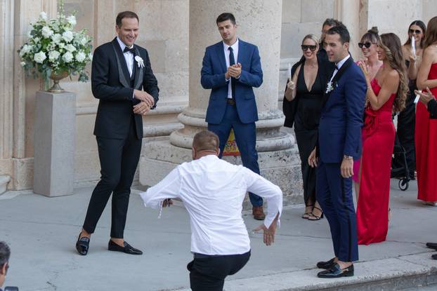Zrinka Šahurić i Bojan Bogdanović vjenčali su se u Dubrovniku 
