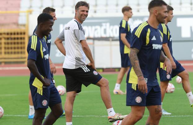 Split: Hajduk održao trening na Poljudu uoči sutrašnje utakmice