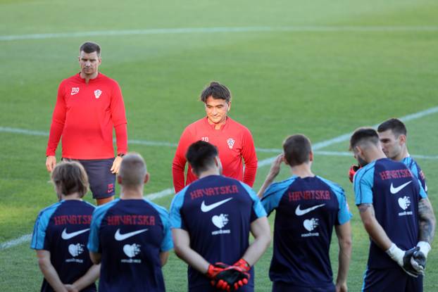 Rijeka: Trening Hrvstake nogometne reprezentacije