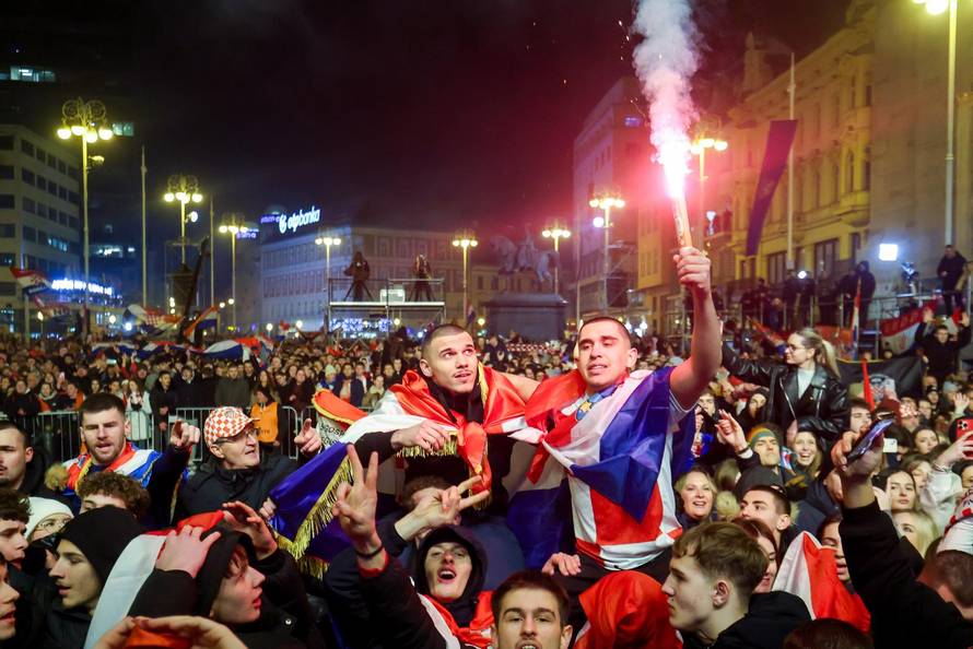 Zagreb: Svečani doček rukometnih reprezentativaca nakon osvojene bronce na Europskom prvenstvu