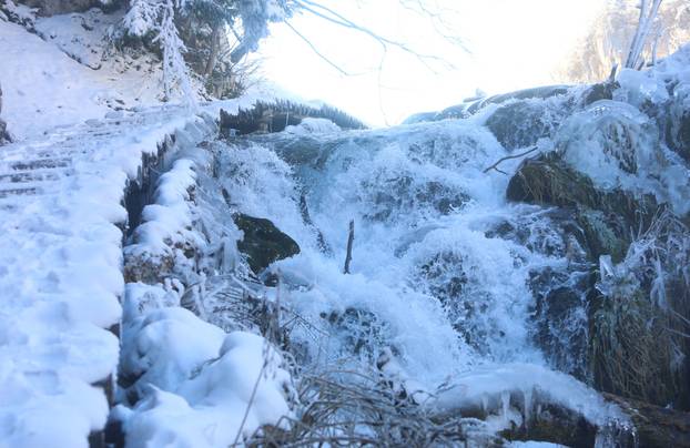 Plitvice pod snijegom i ledom