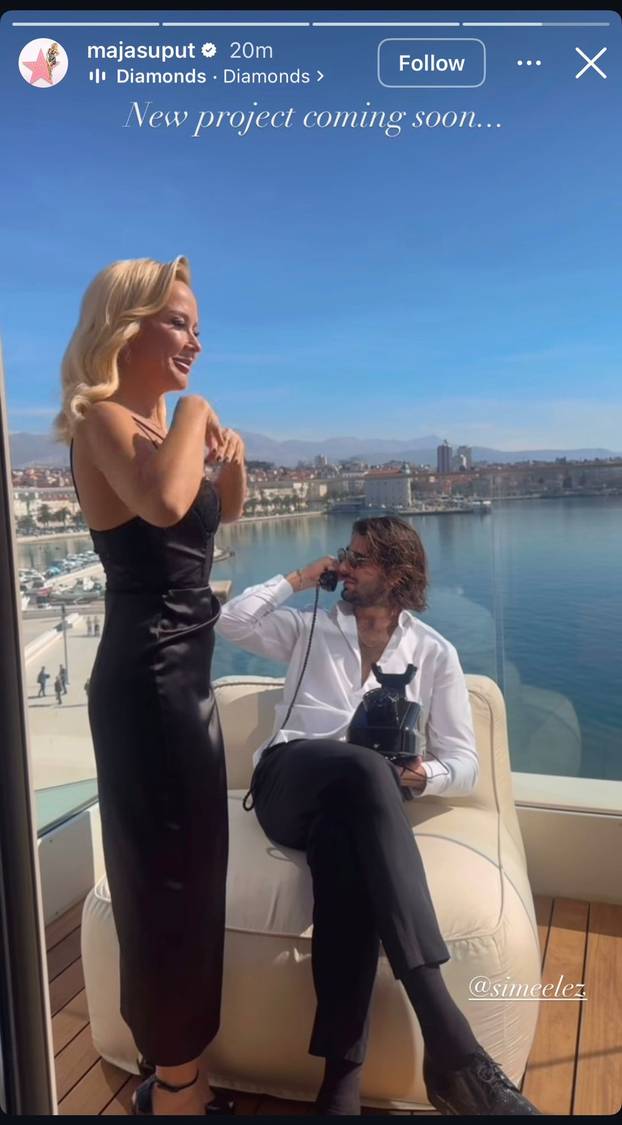 FOTO Koja je to plavuša zavela Šimu Eleza, a nije Maja Šuput?