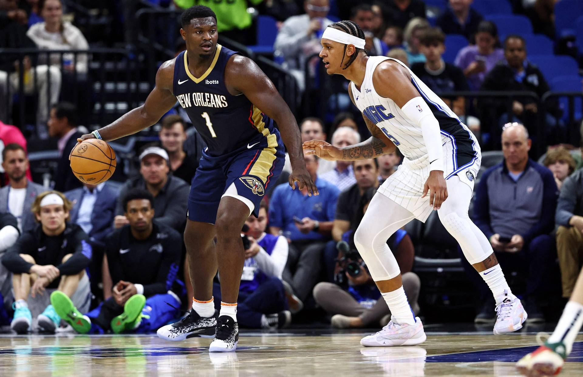 NBA: Preseason-New Orleans Pelicans at Orlando Magic