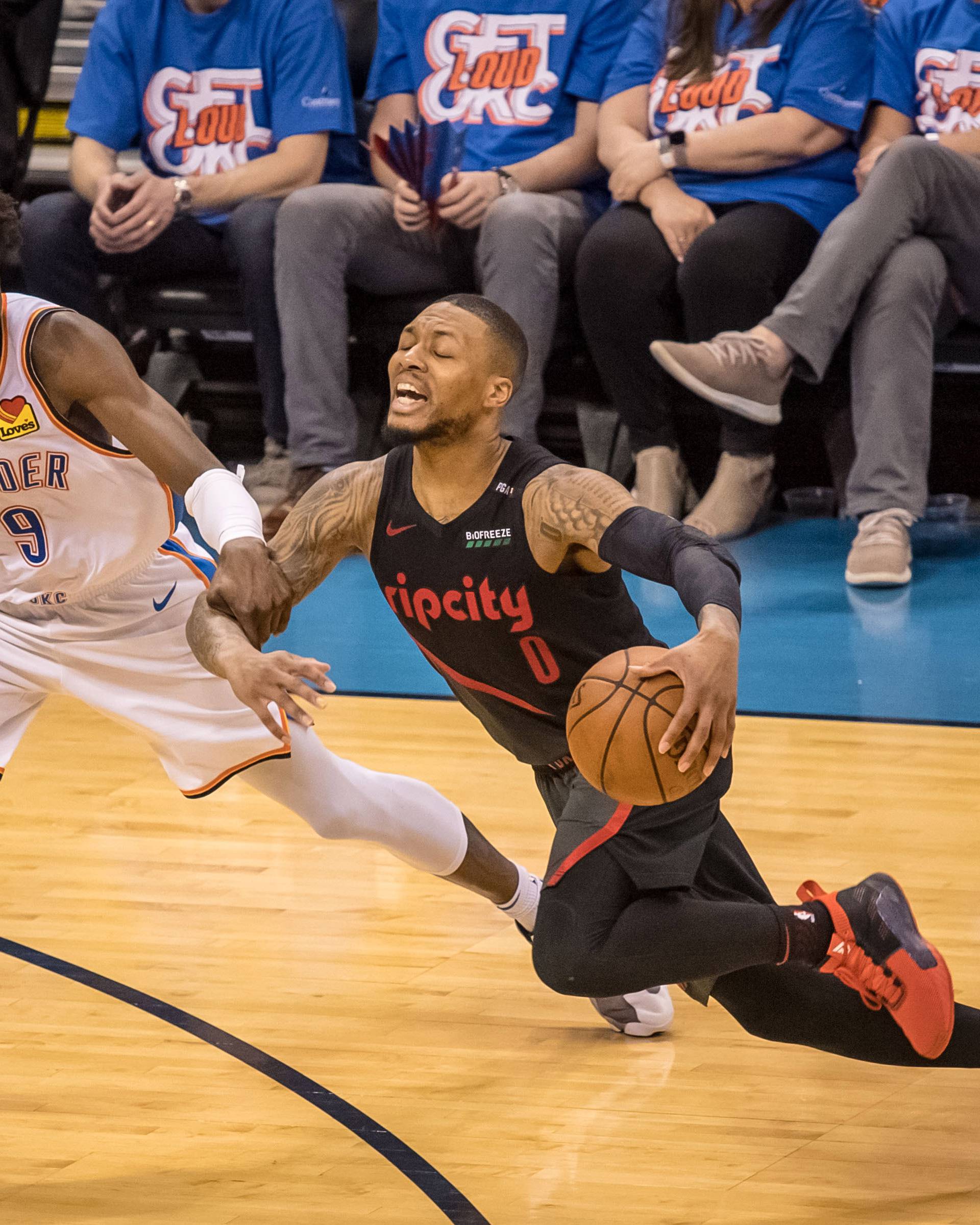 NBA: Playoffs-Portland Trail Blazers at Oklahoma City Thunder