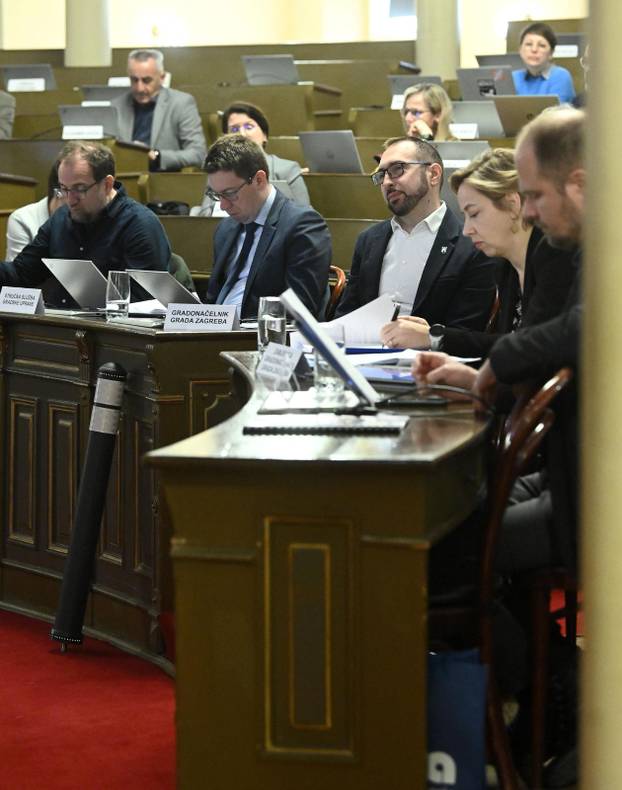 Zagreb: Herman za govornicu u Skupštini izašao s prometnim stupićem, Klisović pomislio da je bazuka