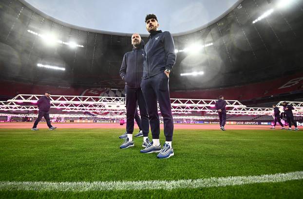 München: Igrači GNK Dinamo obišli stadion uoči utakmice protiv Bayern Munich