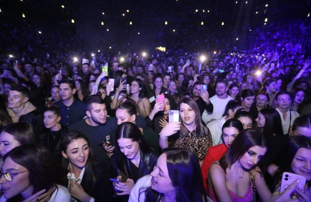 Split: Saša Matić održao koncert u popunjenoj Spaladium Areni