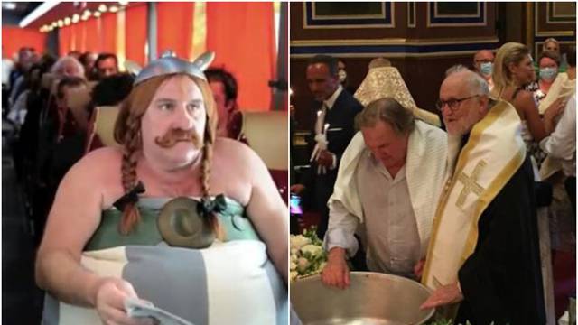 Krstio se Obelix: Depardieu se odrekao Sotone, presretan je