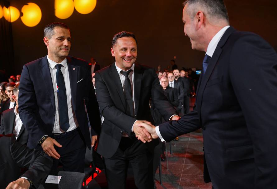 Zagreb: Ceremonija  dodjele  nagrade SuperSport Hrvatske nogometne lige
