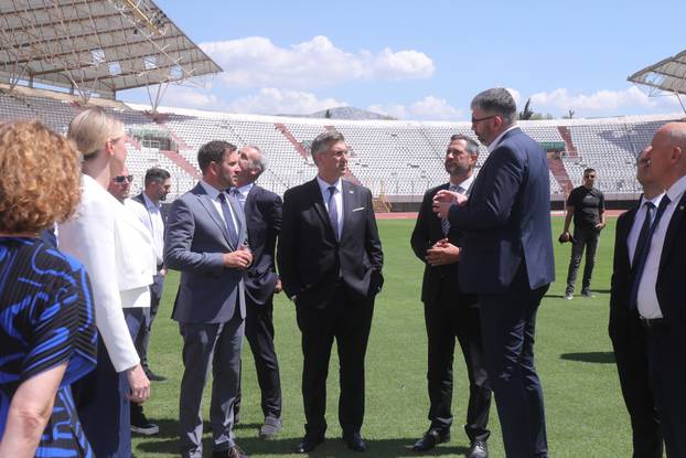 Split: Andrej Plenković obišao je Poljud
