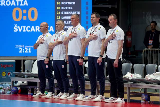 Zadar: Prijateljska utakmica između Hrvatske i Švicarske