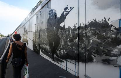 Zagreb: Na mjestu gdje je bio grafit malog princa osvanuo grafit s temom Domovinskog rata