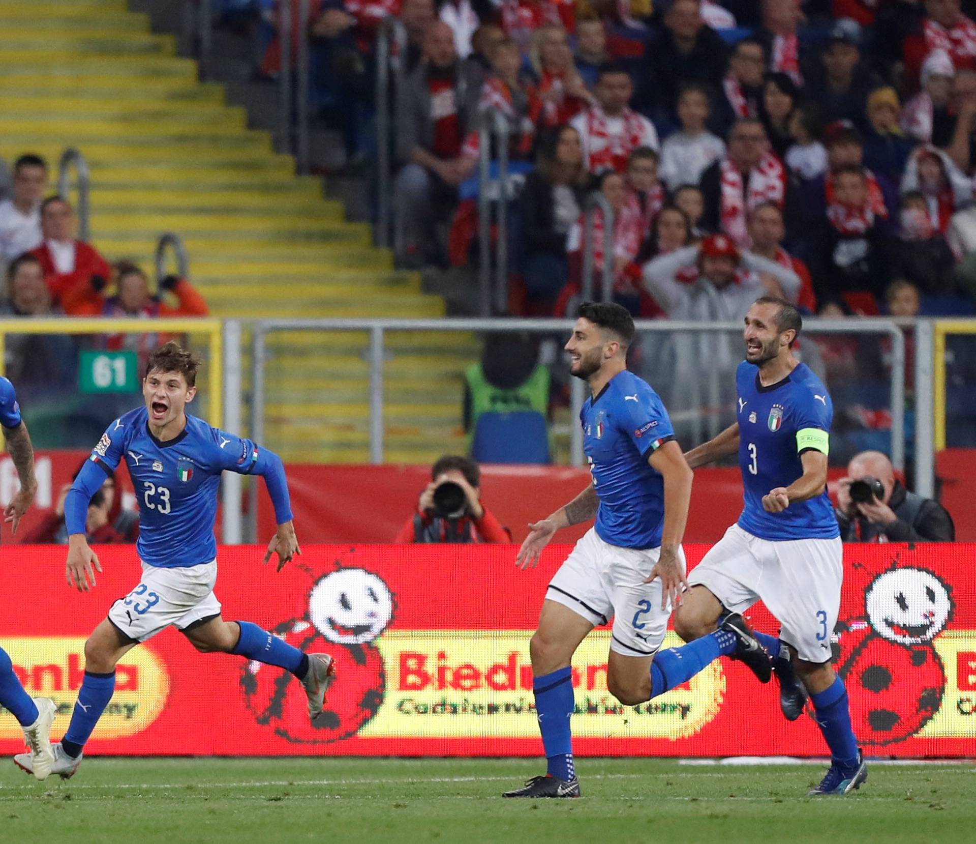 UEFA Nations League - League A - Group 3 - Poland v Italy