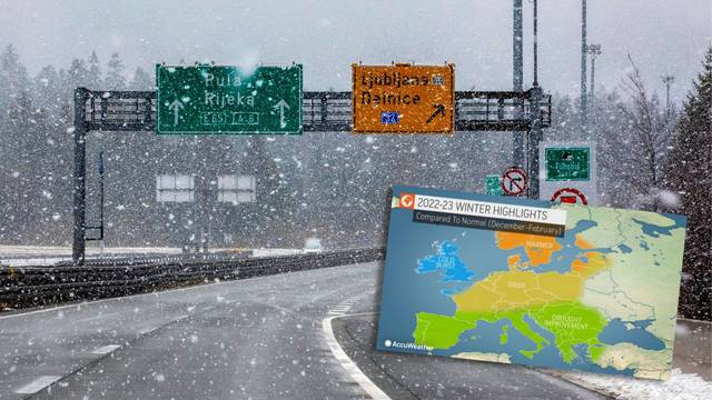AccuWeather objavio veliku europsku prognozu za zimu, otkrili i što čeka naše krajeve