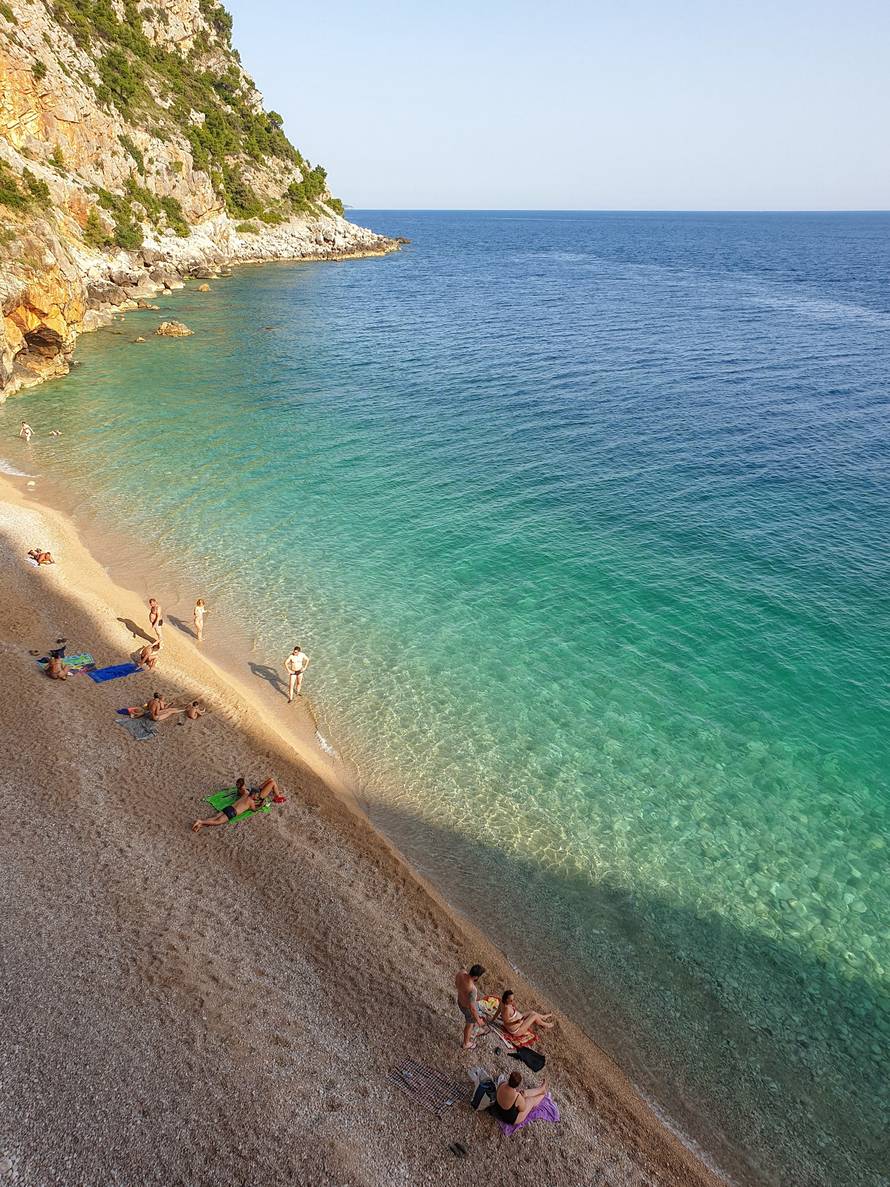 Plaža Pasja?a u Konavlima,  jedna od najljepših na Jadranu