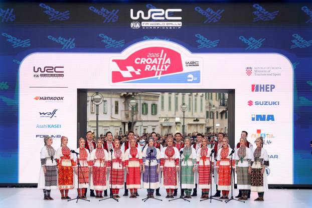 Rijeka: Ceremonijalni start WRC Croatia Rallyja 2026.