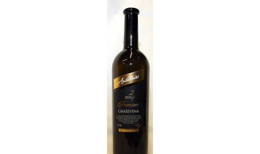 Vino mjeseca je Graševina Premium 2010. iz Dalja