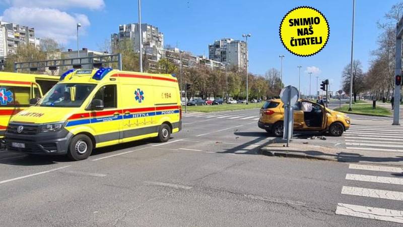 SUDAR HITNE I AUTA Nesreća u Zagrebu: 'Vozačicu su izvukli prolaznici. Auto je bio na krovu'