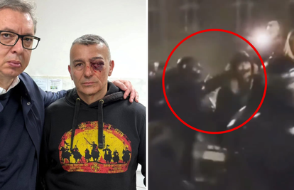 VIDEO Vučić okrivio 'boljševičke plenumaše', ozlijeđeni policajac priznao da ga je udario kolega!
