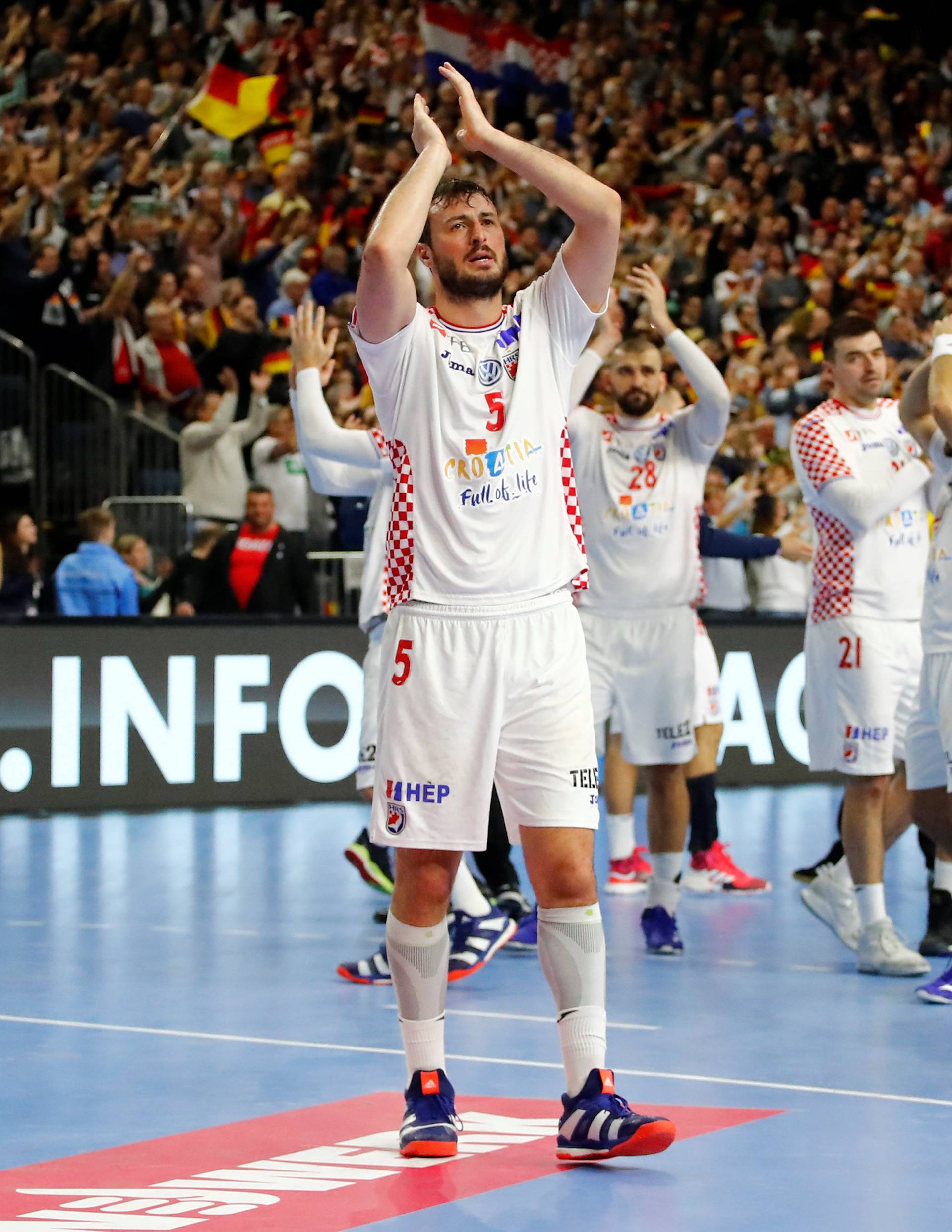 IHF Handball World Championship - Germany & Denmark 2019 - Main Round Group 1 - Croatia v Germany