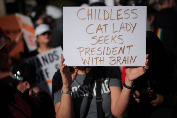 Anti-Trump 'Hands Off!' protest, in Los Angeles