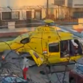 U sudaru ozlijeđen motociklist, zabio se u kombi: 'Strašno, helikopter je došao po njega'