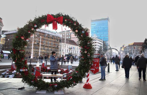 Zagreb: Advent u centru grada tijekom dana