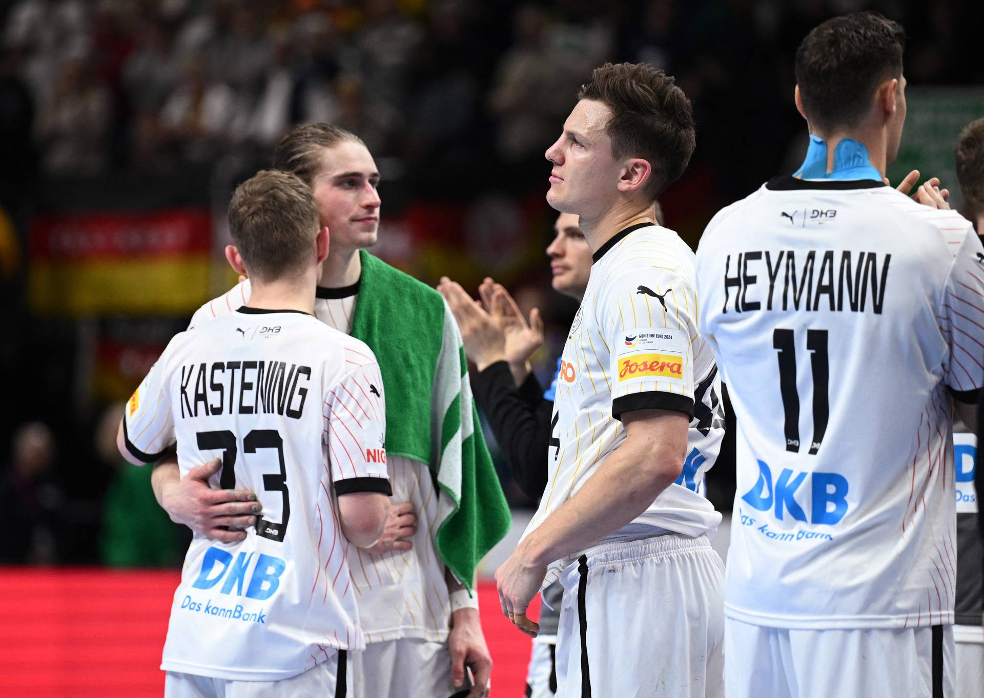 EHF 2024 Men's European Handball Championship - Preliminary Round - Group A - France v Germany