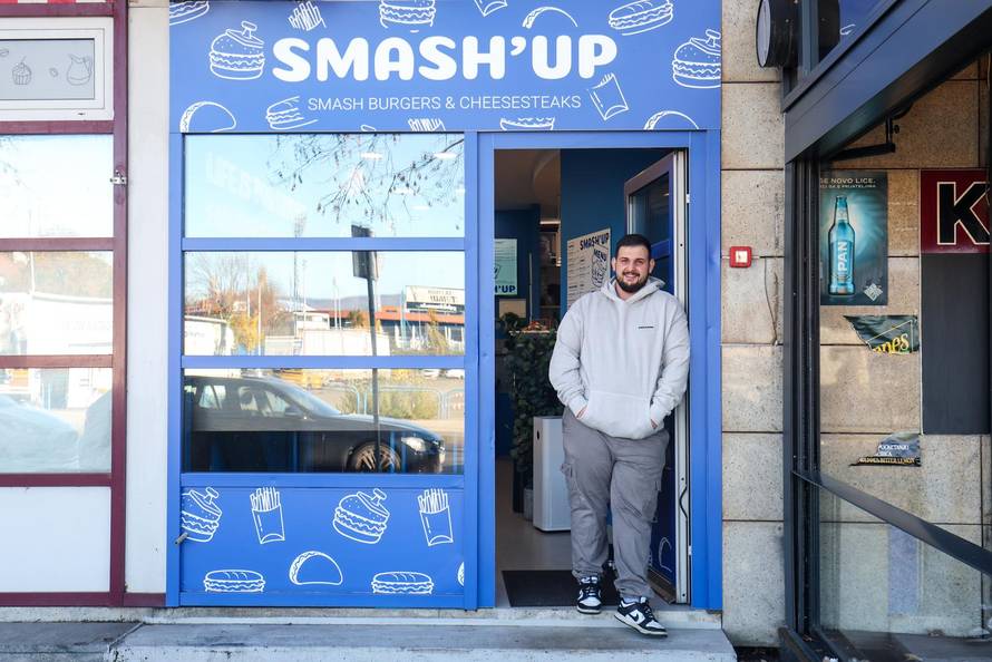 Zagreb: Burger bar Smash Up na Borongaju