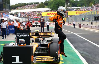 McLarenov dvojac dominirao na Hungaroringu, Max kreće treći