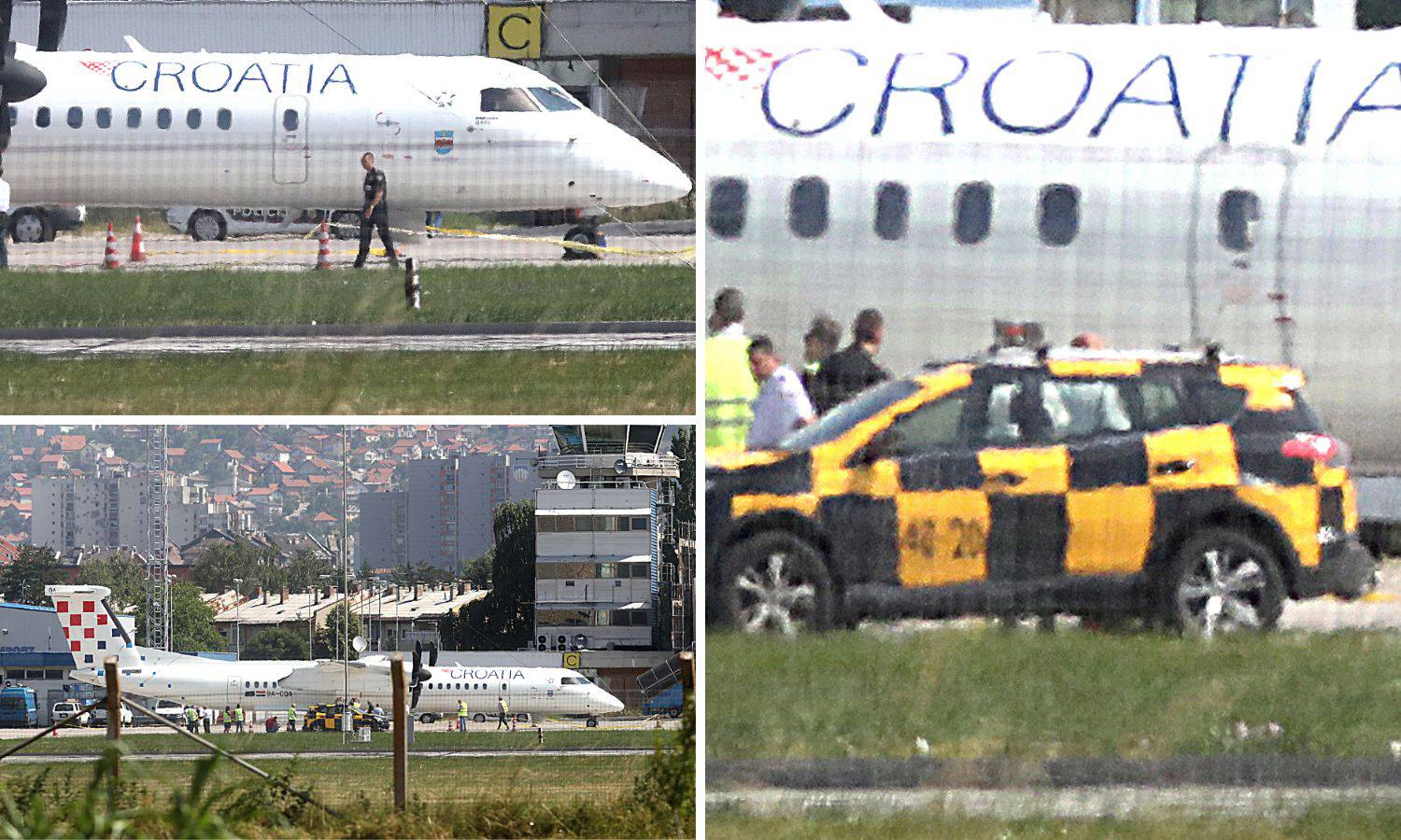 Croatia Airlines: ’Zrakoplov nije propucan, očito ga je oštetio oštar predmet. Istraga još traje’