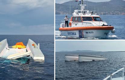 Pune ruke posla za spasioce na moru: Prevrnuo se katamaran, spašavali turiste s brodica...
