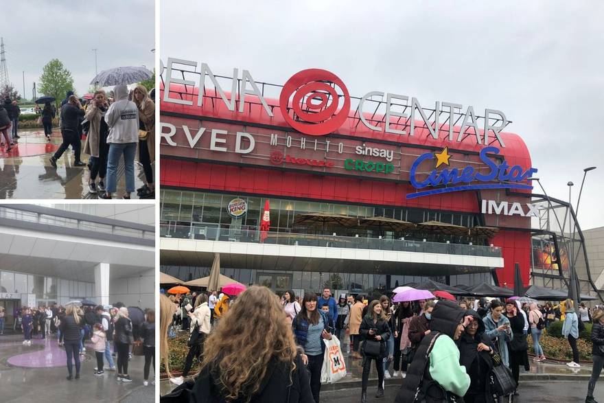 Evakuacija Arena Centra u Zagrebu