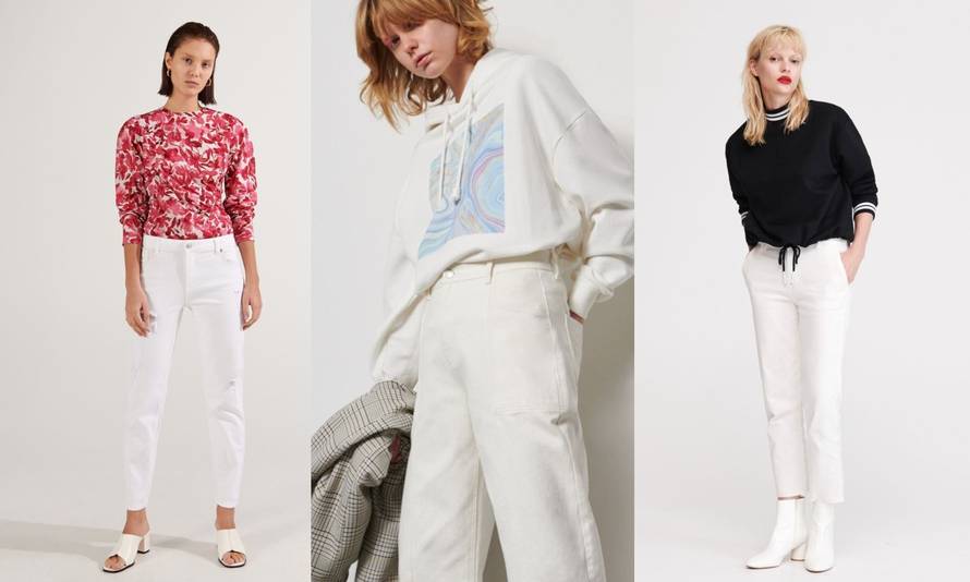 Proljetni chic: Kako nositi jednostavne bijele traperice?