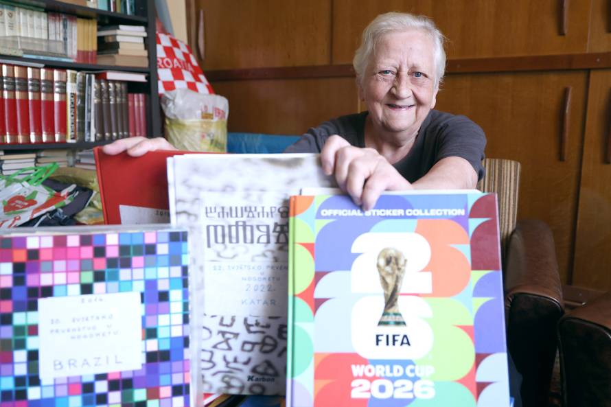 Dunja iz Zagreba skuplja sličice