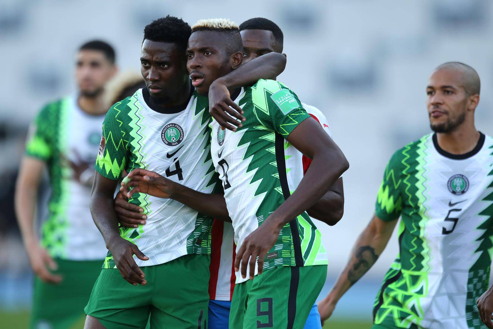 Football - Qatar 2022 FIFA World Cup Qualifier - Liberia v Nigeria - Stade Ibn Batouta - Tanger - Morocco