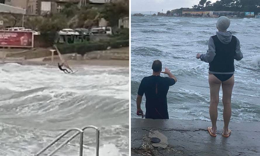 Dok jugo lomi Split, oni lome valove: 'Ovdi je to normalno'