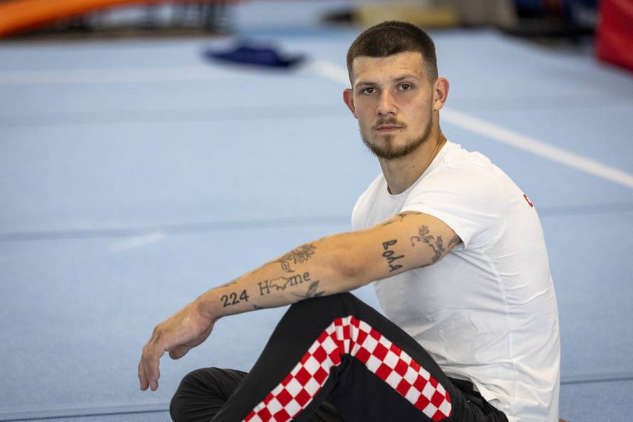 Osijek: Ilija Kovtun, gimnastičar iz Ukrajine
