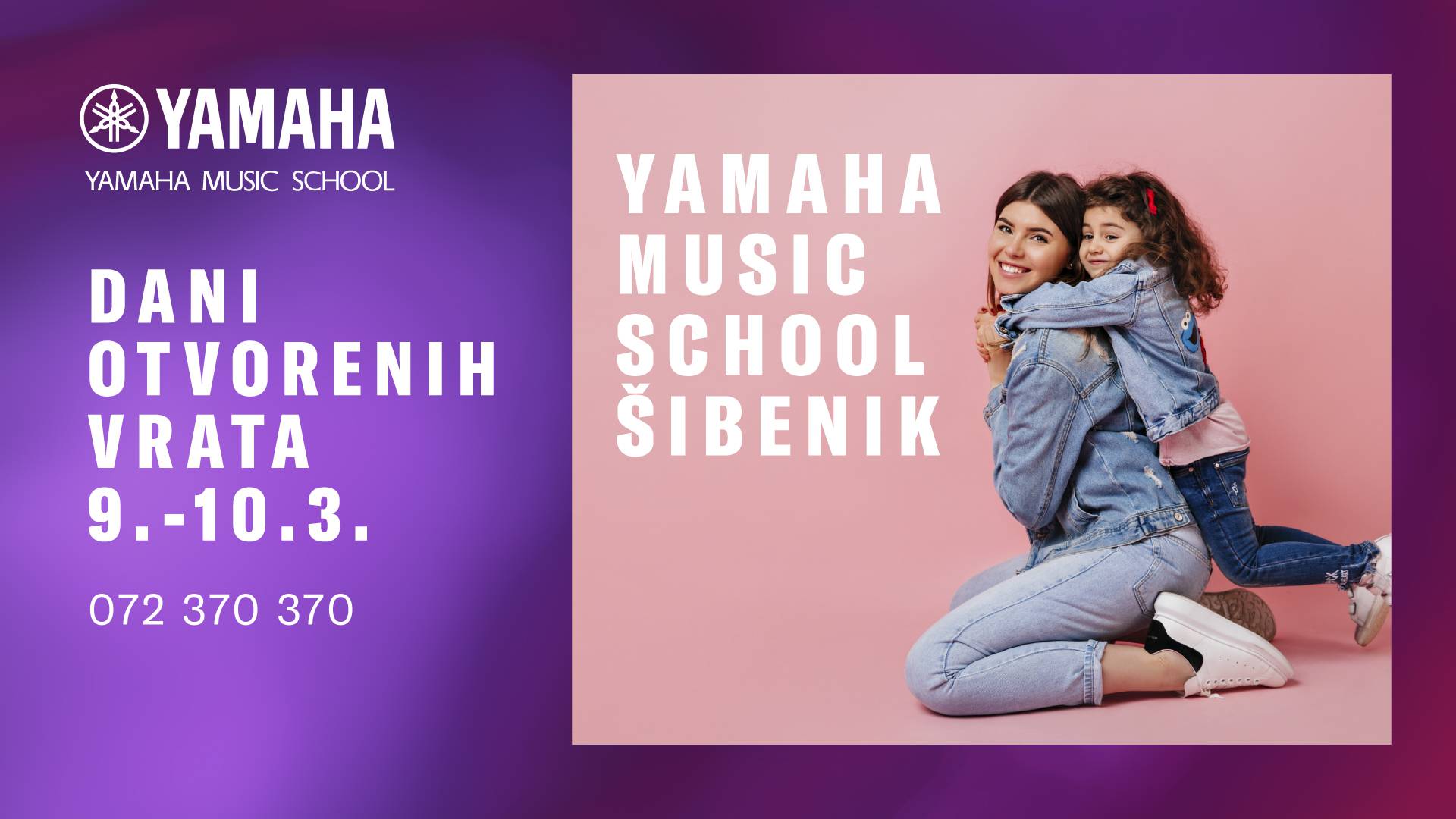 Yamaha Music School otvara nove škole u Šibeniku i Zadru i dovodi prestižnu licencu