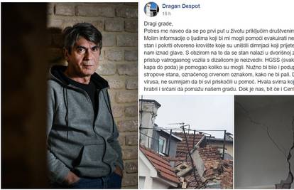 Dragan Despot moli za pomoć: 'Prijetnja nam je iznad glave'