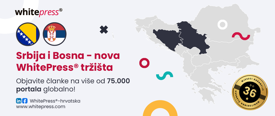 Najveća svjetska digitalna SEO platforma WhitePress®  sa više od 75.000 portala za objavu