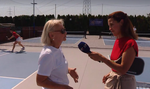 Doris Pin&ccaron;i&cacute; Guberovi&cacute; u&zcaron;ivo u 'Dobro jutro, Hrvatska' zaigrala pickleball u &scaron;tiklama i suknji